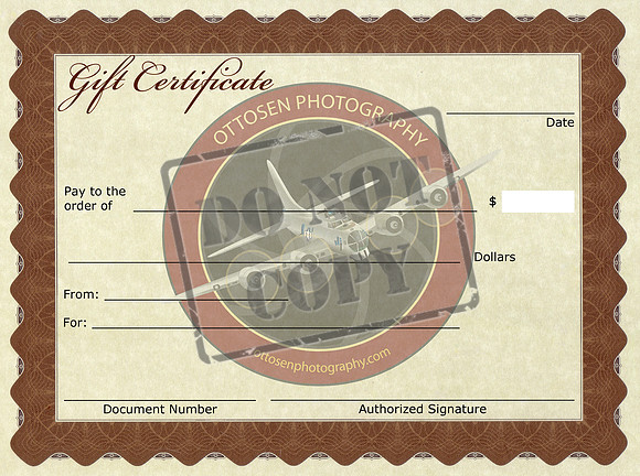 Gift Certificate