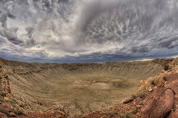 meteor crater