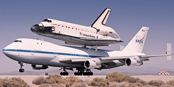 boeing 747-123 shuttle carrier aircraft (sca)