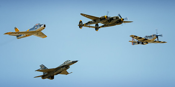 planes of fame 2016 heritage flight