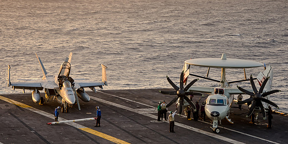 us navy sunset