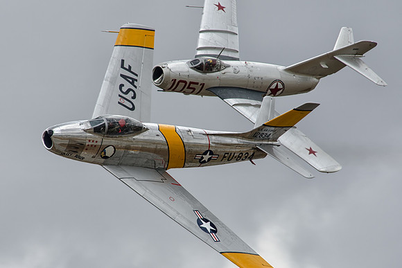 f-86 vs mig-15