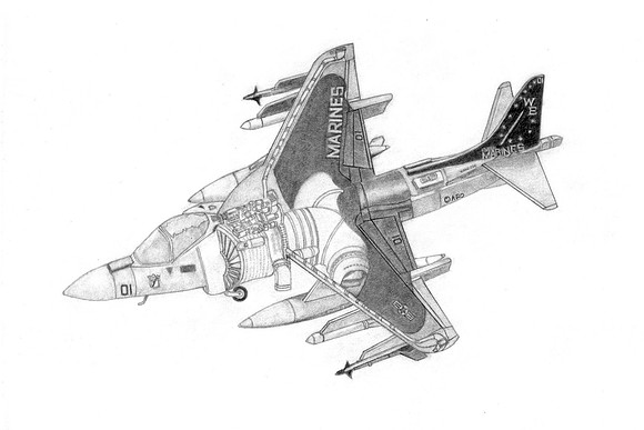 av-8b harrier II+