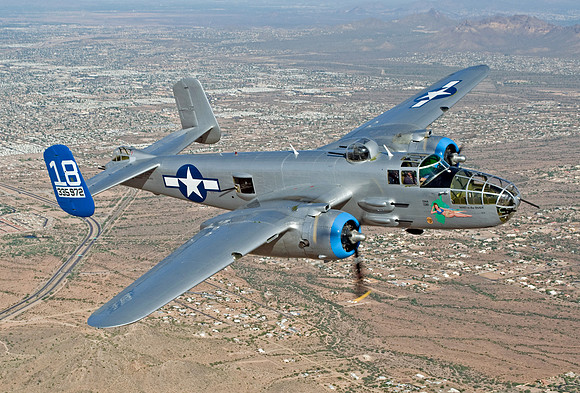 north american b-25j mitchell