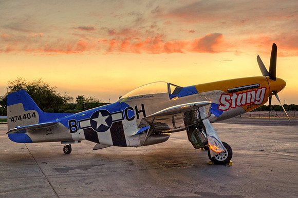 north american p-51d mustang